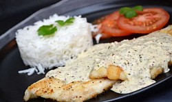 Riz filet de poissons